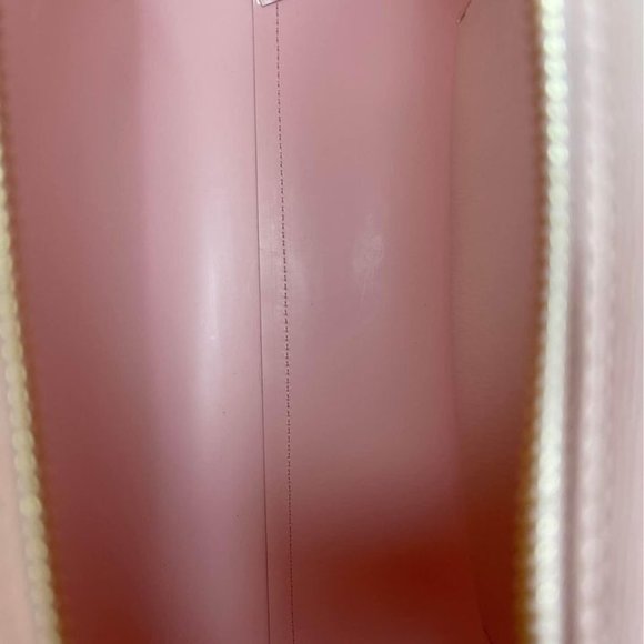 MANSUR GAVRIEL Small Zip Blush Saffiano Leather Tote - Picture 7 of 10